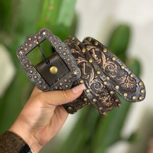 Cinto Maisa Tex Team Marrom Café