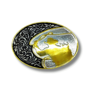 Fivela Master Western Bronze/Prata