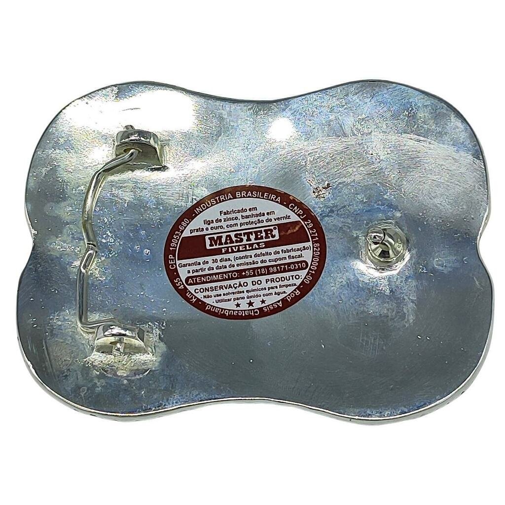 Fivela Master Nossa Senhora Prata - Imagem 2