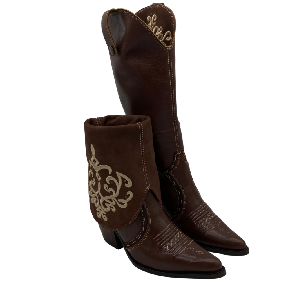 Bota Fem West Country Bico Fino Amarula - Imagem 2