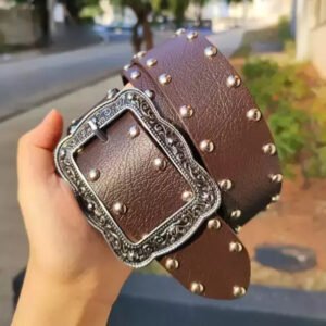 Cinto Feminino Master Western Prata