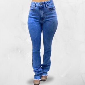 Calça Fem Tex Team Violão Marmorizada Brilho