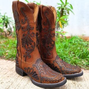 Bota Texana Feminina Goyazes Dallas Furta Cor