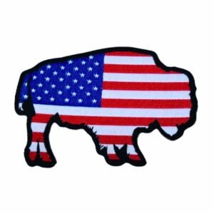 Adesivo Para Chapéu Bisão USA