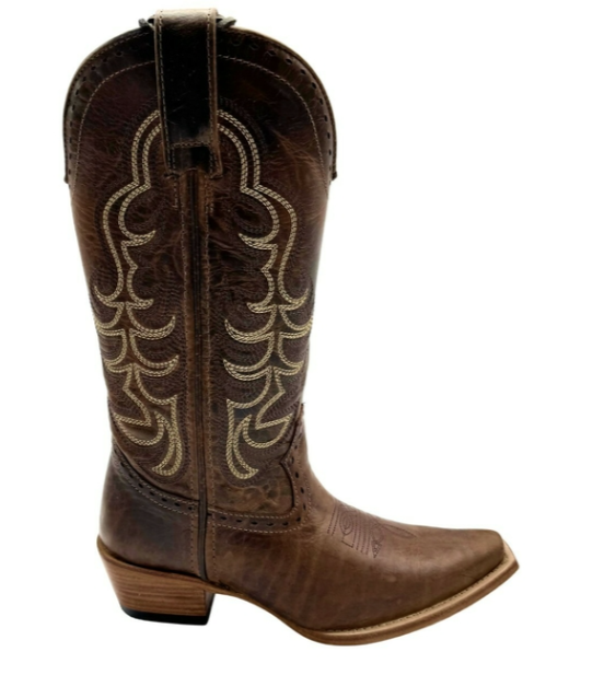 Bota Bico Fino Bonazus Capuccino - Imagem 3