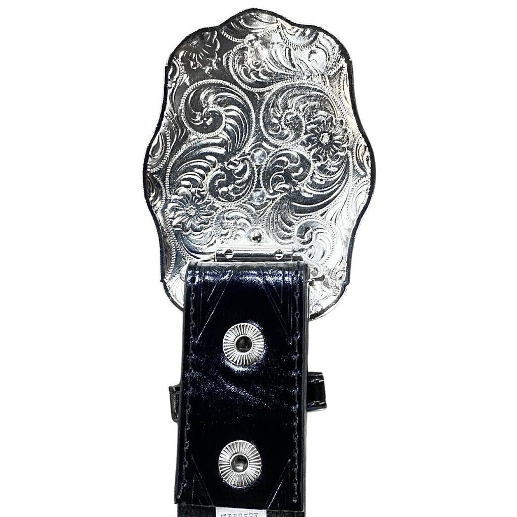 Cinto Síntético Com Fivela Preto - Imagem 3