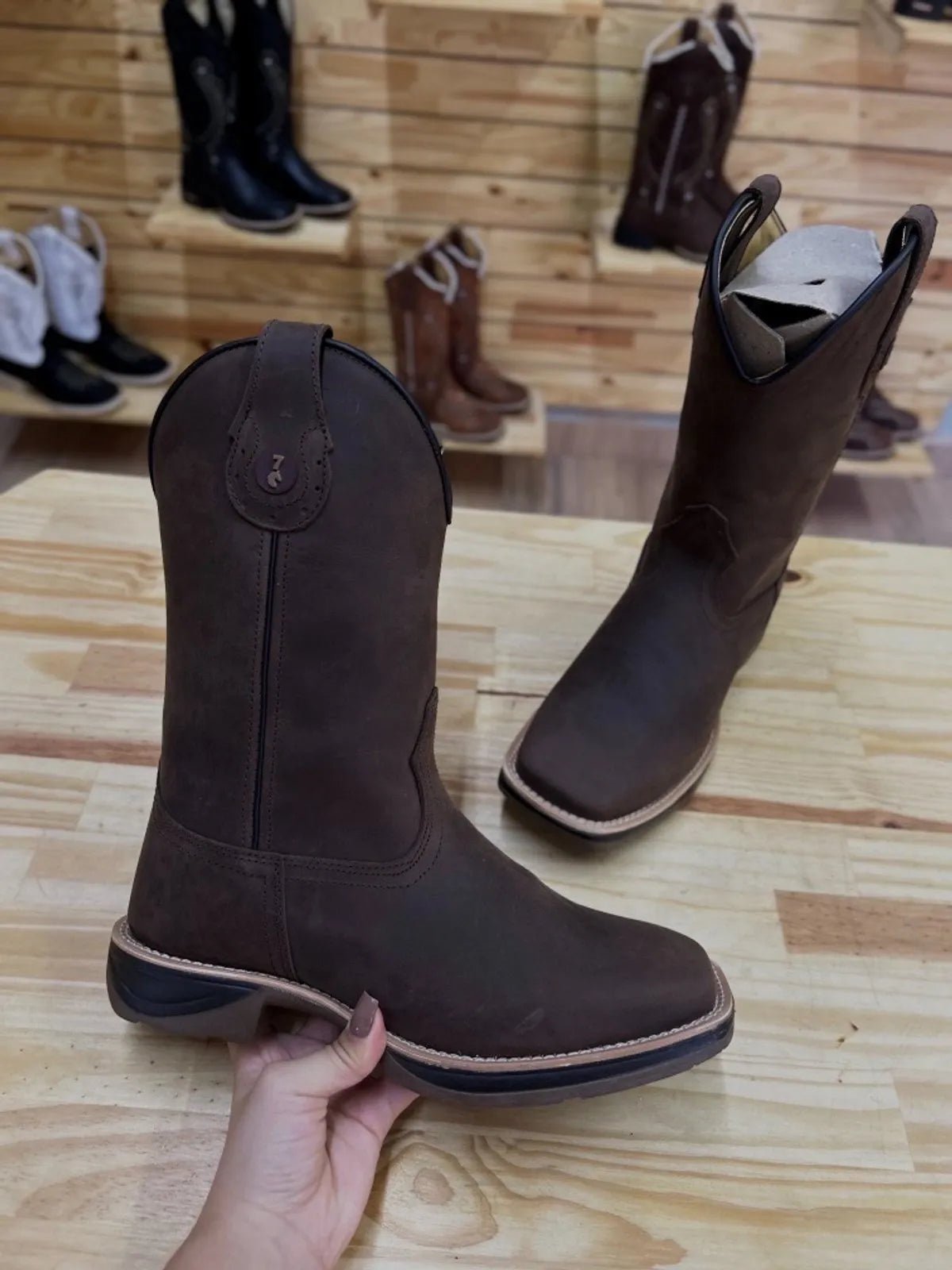 Texana Dia a Dia - Couro Látego Marrom