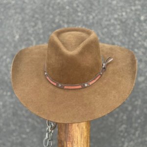 CHAPÉU PRALANA GUSTAVO LIMA 5X CAMPO II ABA 10 - MARROM