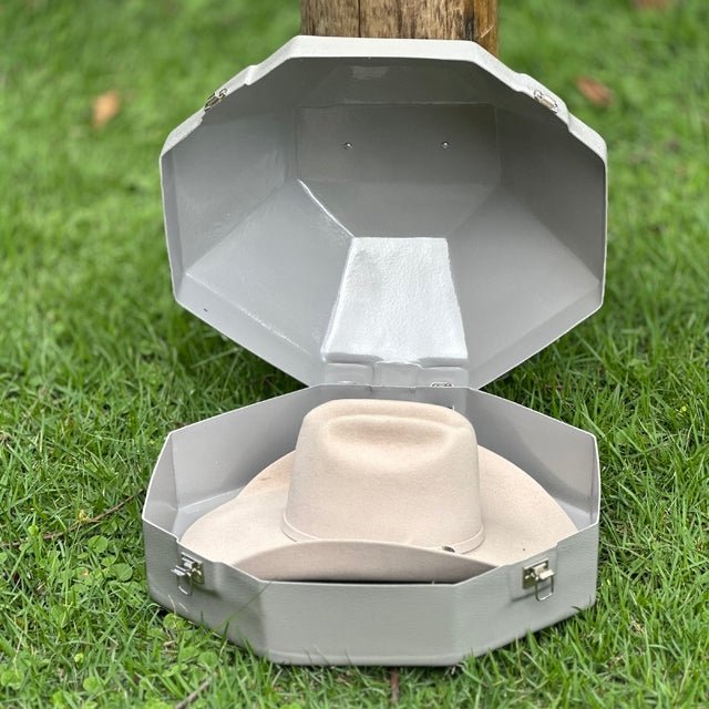 Case p/chapéu king western - cinza - Imagem 2