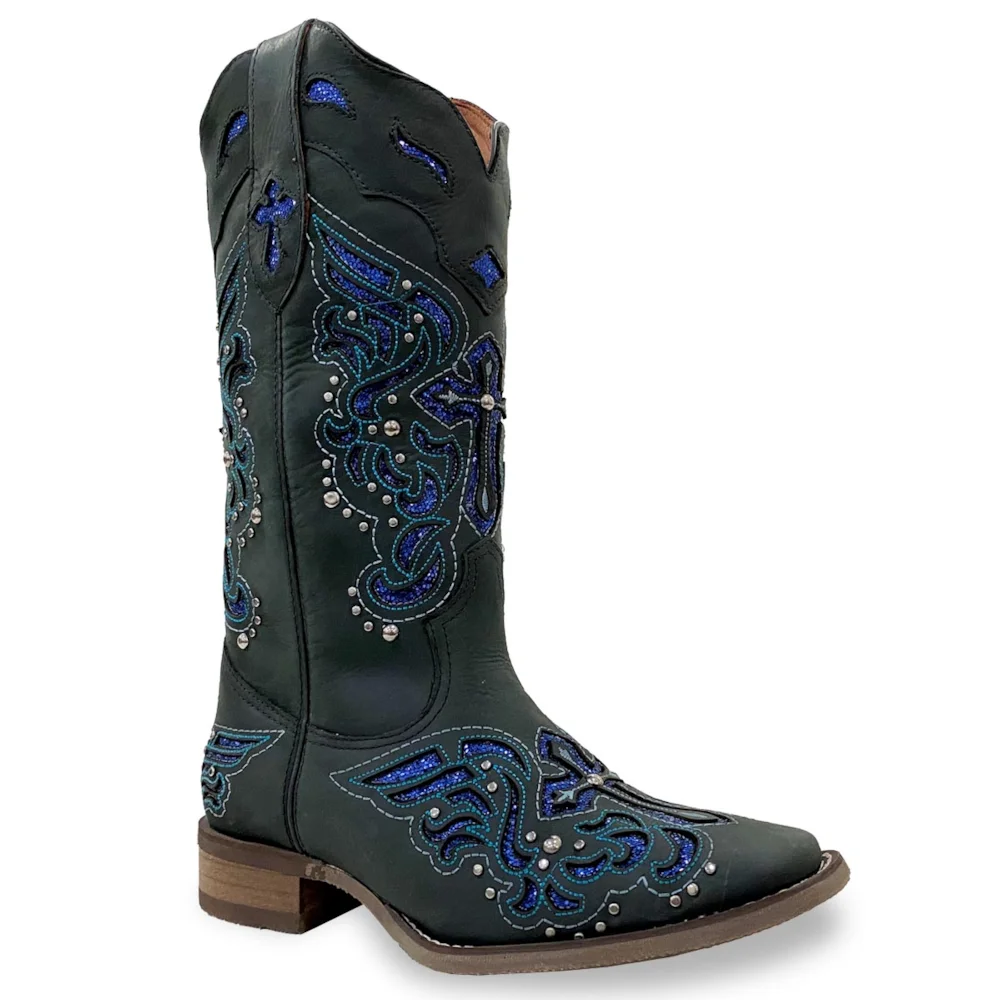 Bota Vimar Boots Fossil Preto/ Fossil Preto