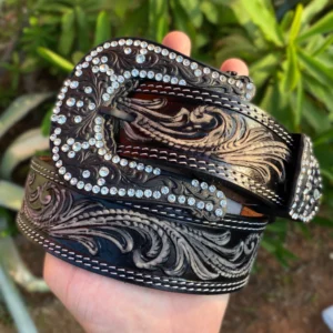 Cinto Feminino Paul Western Fivela Brilho