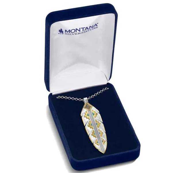 Colar Montana Silversmiths Pena - Imagem 3