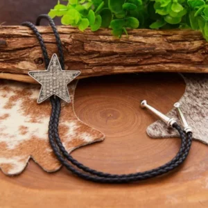 Gravatinha Turkese Store Tie Shine Star