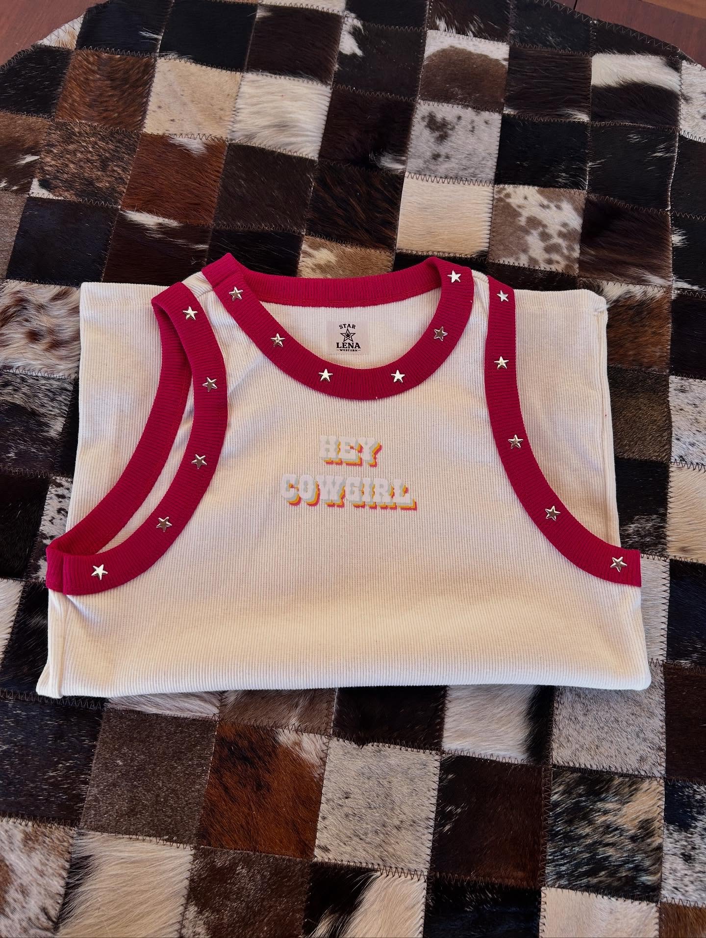 Regata Bicolor Vermelho/Branco