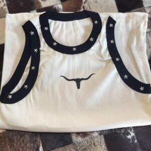 Regata Bicolor Preto/Branco