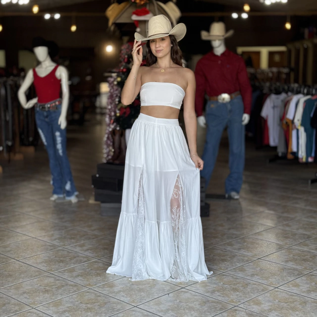 Conjunto Unicorn Western Maisa Branco - Imagem 5